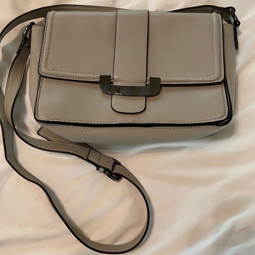 French Connection Gray Handbag